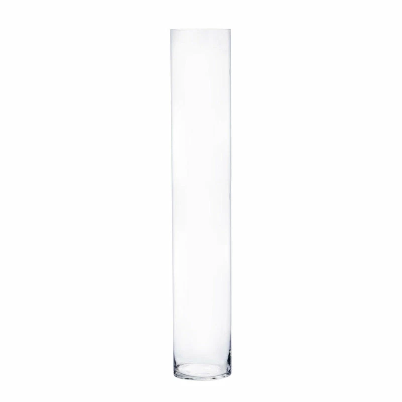 Outlet π₯ Modern Vase And Gift Pack Of 4 PCS Clear Glass Cylinder Vase D-5" H-28" π₯ - Image 3