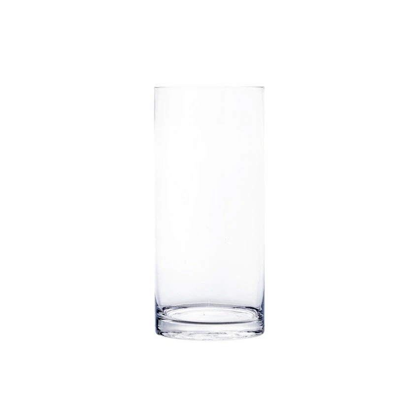 Best Pirce β Modern Vase And Gift Pack Of 12 PCS Clear Glass Cylinder Vase D-4" H-9" β - Image 2