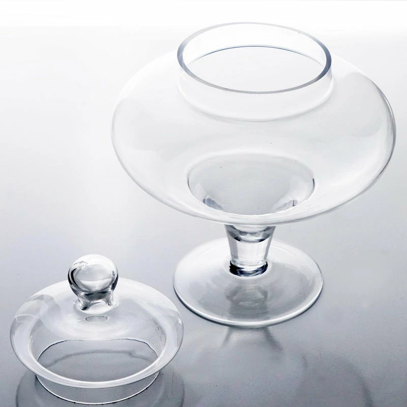 Wholesale π Modern Vase And Gift Pack Of 6 PCS Clear Glass Apothecary Jar H-10" O-4" D-8" π₯ - Image 6
