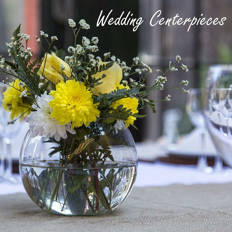 Deals π Modern Vase And Gift Pack Of 6 PCS Clear Glass Bubble Bowl H-8" O-6.5" D-10" π₯° - Image 3