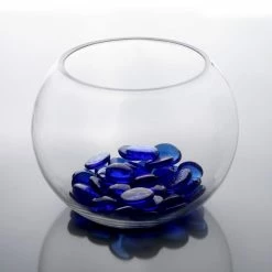 Top 10 💯 Modern Vase And Gift Pack Of 6 PCS Clear Glass Bubble Bowl H-6" O-6" D-8" 😍