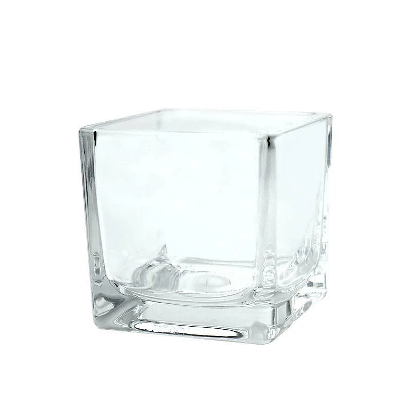 Cheap β Modern Vase And Gift Pack Of 24 PCS Clear Glass Cube Vase Sides-3.14" π - Image 3