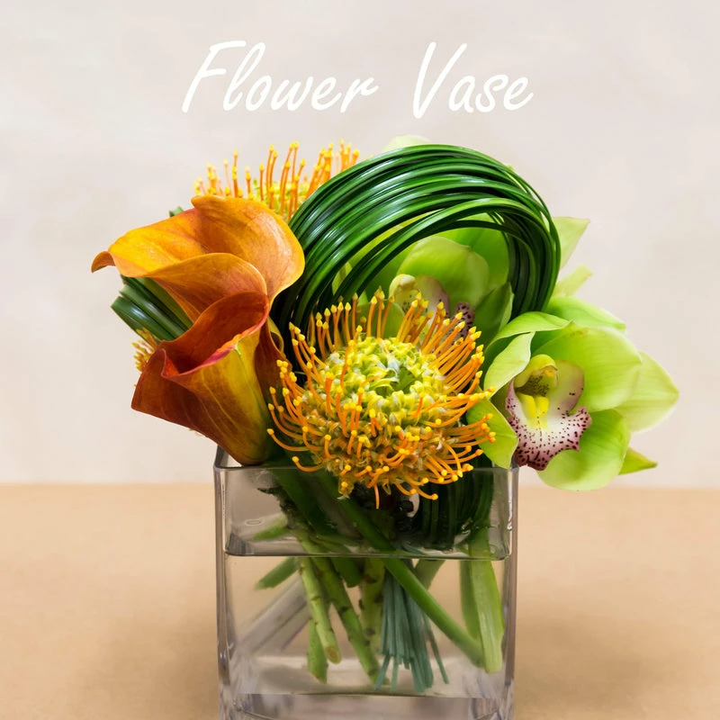 Cheap β Modern Vase And Gift Pack Of 24 PCS Clear Glass Cube Vase Sides-3.14" π - Image 6