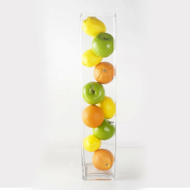Top 10 π Modern Vase And Gift Pack Of 6 PCS Clear Glass Square Vase O-4.75" H-24" π - Image 4