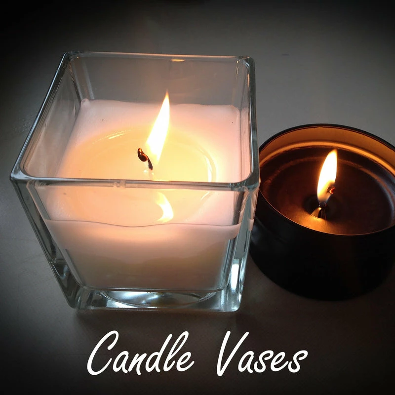 Best reviews of π₯ Modern Vase And Gift Pack Of 8 PCS Clear Glass Cube Vase Sides-6" π - Image 6