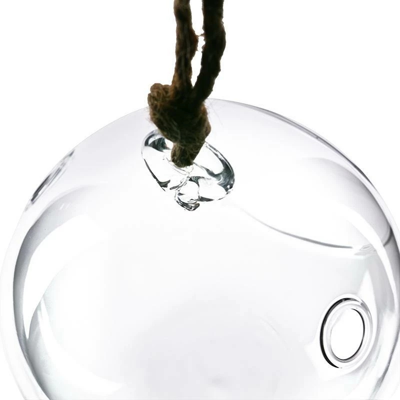 Budget ๐ Modern Vase And Gift 72 PCS Clear Glass Hanging Orbs D-3" H-3.5" โจ - Image 4