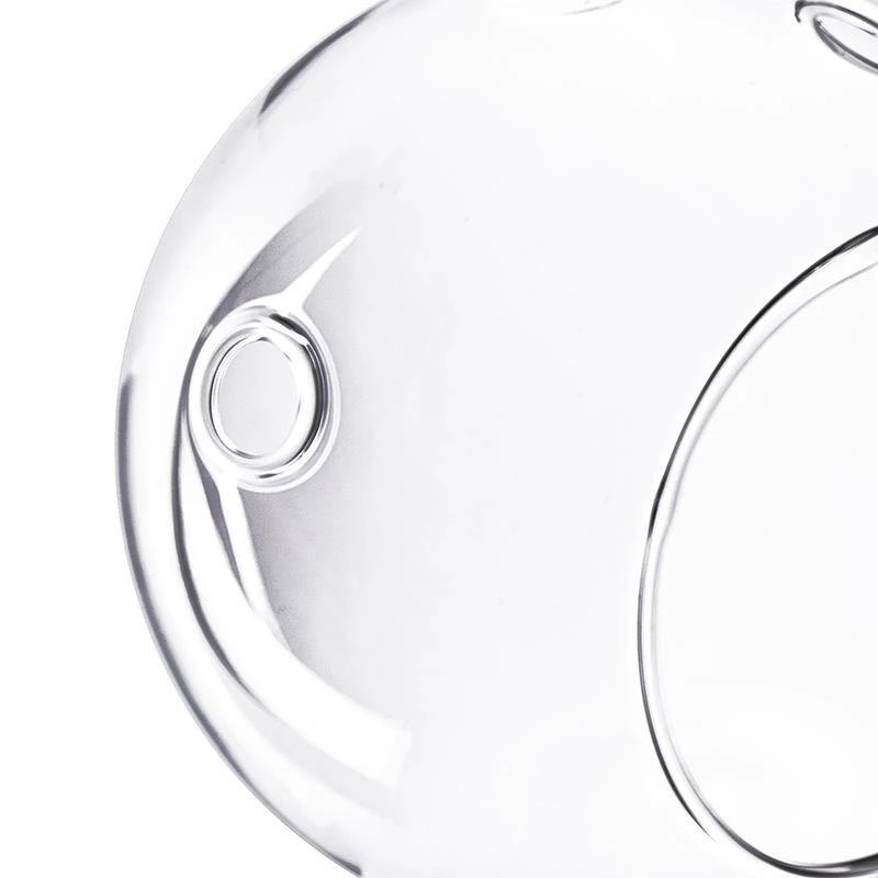 Budget ๐ Modern Vase And Gift 72 PCS Clear Glass Hanging Orbs D-3" H-3.5" โจ - Image 5