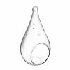 Flash Sale 😍 Modern Vase And Gift 36 PCS Clear Glass Hanging Teardrop D-3.5" H-7.25" 😍