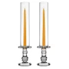 Budget 🧨 Modern Vase And Gift Pack Of 12 Sets Clear Glass Candle Holder & Top Fitment Tubes Combo Holder H-6.25" D-4.5", Tube H-14" D-2.5" 👏