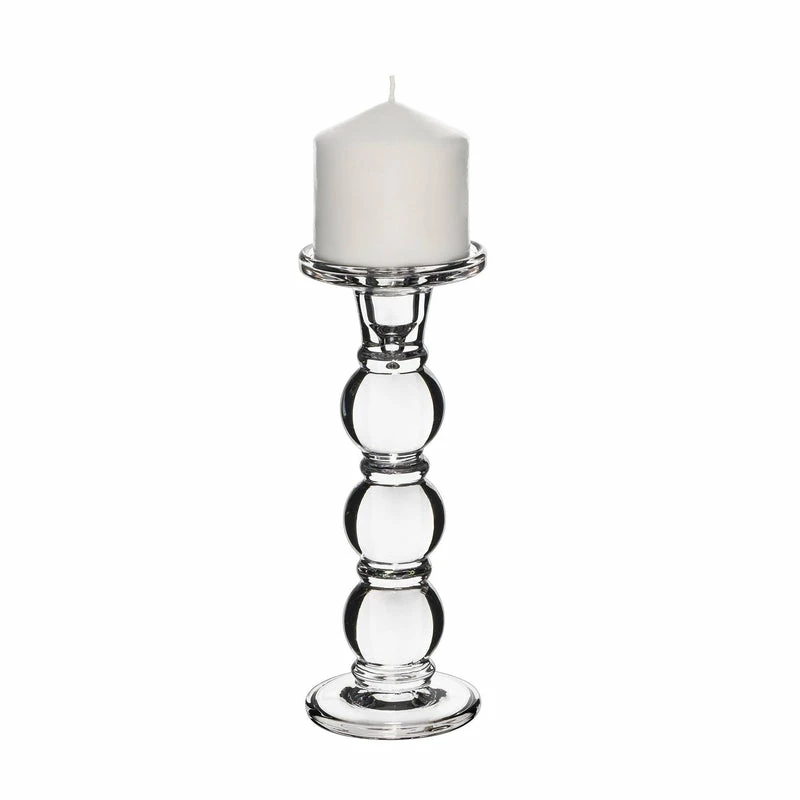 Coupon π₯ Modern Vase And Gift Pack Of 8 PCS Clear Glass Pillar Candle Holder O-3.5" H-9.5" π€© - Image 7