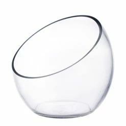 Buy 😀 Modern Vase And Gift Pack Of 4 PCS Clear Glass Slant Pod O-8.5" H-9" 🎉