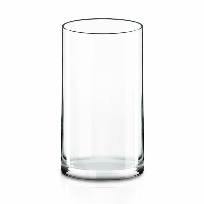 Wholesale π― Modern Vase And Gift Pack Of 4 PCS Clear Glass Cylinder Vase D-6" H-12" π - Image 4