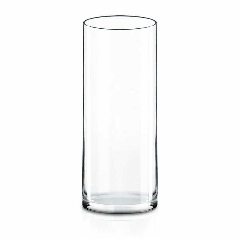 Discount β¨ Modern Vase And Gift Pack Of 4 PCS Clear Glass Cylinder Vase D-6" H-16" π₯°