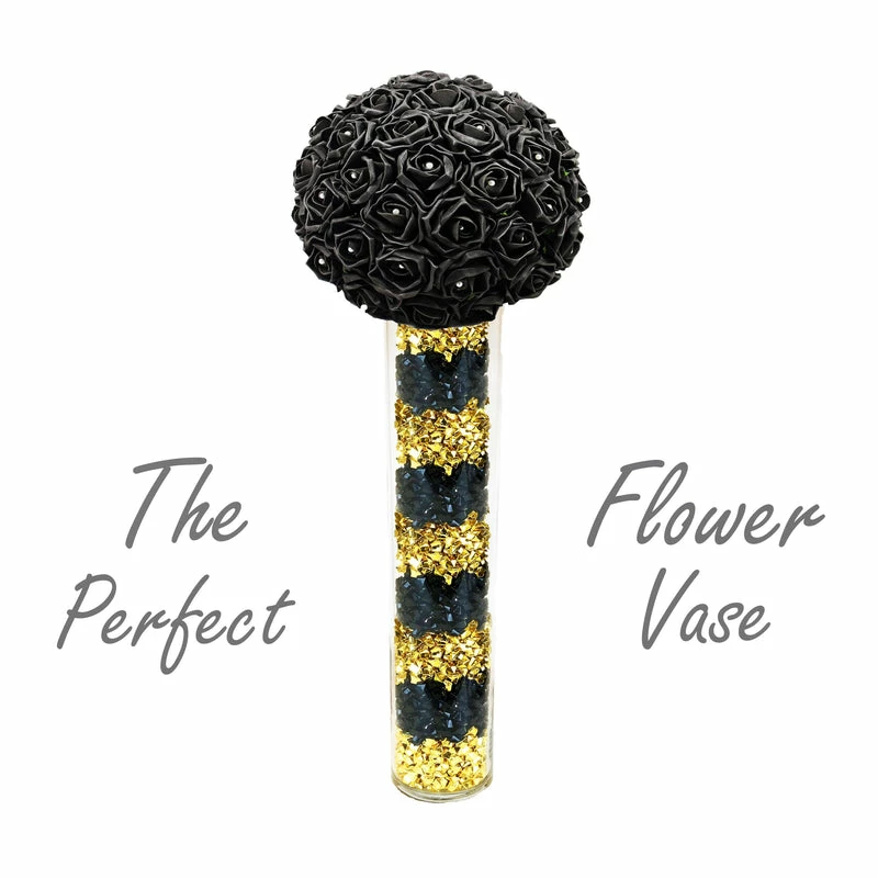 Wholesale β¨ Modern Vase And Gift Pack Of 2 PCS Clear Glass Cylinder Vase D-8" H-28" π― - Image 3