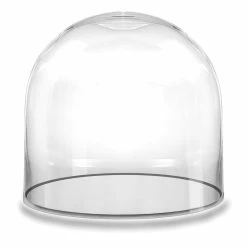 Top 10 🎁 Modern Vase And Gift Pack Of 1 PC Clear Glass Cloche Dome D-12" H-12" 🎁