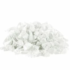 Hot Sale 🔔 Modern Vase And Gift Pack Of 40 LBS Frosted Clear Glass Vase Filler Sea Glass D-0.4"-0.8" 💯