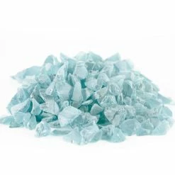 Deals β Modern Vase And Gift Pack Of 40 LBS Frosted Light Blue Glass Vase Filler Sea Glass D-0.4"-0.8" π₯