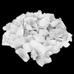 Outlet 😍 Modern Vase And Gift Pack Of 40 LBS Frosted Clear Glass Vase Filler Large Sea Glass D-2"-3" 👏