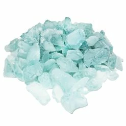 Top 10 π€© Modern Vase And Gift Pack Of 40 LBS Frosted Light Blue Glass Vase Filler Large Sea Glass D-2"-3" β€οΈ