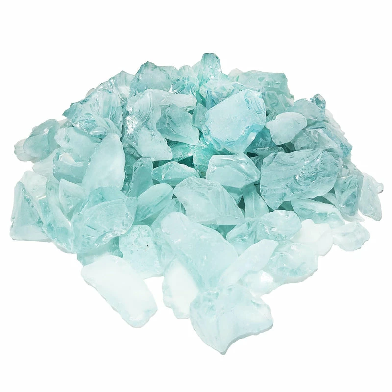 Top 10 π€© Modern Vase And Gift Pack Of 40 LBS Frosted Light Blue Glass Vase Filler Large Sea Glass D-2"-3" β€οΈ