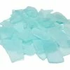 Promo 🧨 Modern Vase And Gift 18 LBS Frosted Light Teal Blue Flat Sea Glass 0.5"-2" 🤩