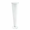 Best reviews of 🎁 Modern Vase And Gift White Glass Trumpet Vase D-4.5" H-20" - Pack Of 6 PCS 🔔