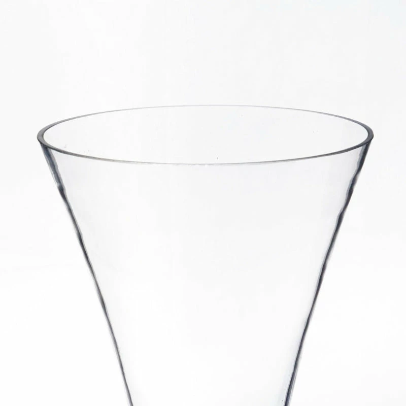 Cheap ๐ Modern Vase And Gift Pack Of 6 PCS Clear Glass Reversible Trumpet D-6" H-24" ๐ฅ - Image 5