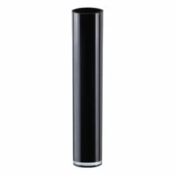 Outlet 🔥 Modern Vase And Gift Pack Of 4 PCS Black Glass Cylinder Vase D-4" H-20" 👍