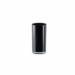 Budget 🥰 Modern Vase And Gift Pack Of 4 PCS Black Glass Cylinder Vase D-6" H-12" 😍