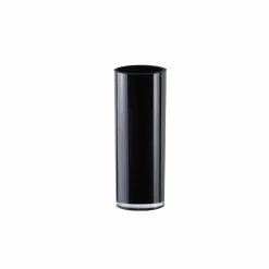 Flash Sale 🌟 Modern Vase And Gift Pack Of 4 PCS Black Glass Cylinder Vase D-6" H-16" ✔️