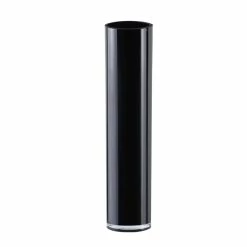Cheap 😉 Modern Vase And Gift Pack Of 4 PCS Black Glass Cylinder Vase D-6" H-26" 👍