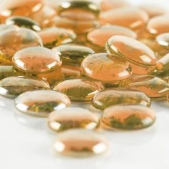 Best Pirce π€© Modern Vase And Gift Pack Of 44 LBS Champagne Glass Vase Filler Flat Gem Stone D-1" β