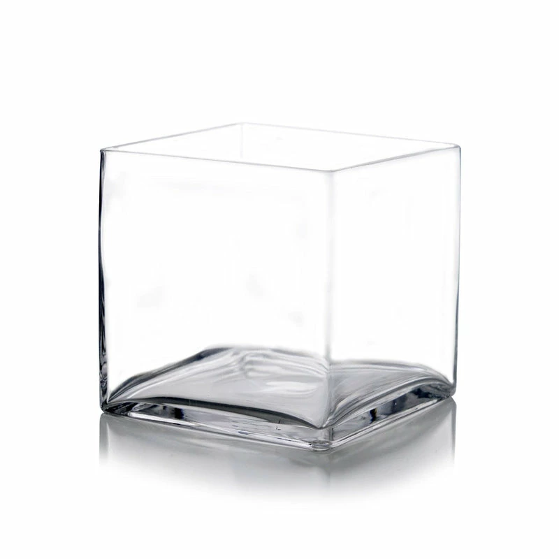 Best reviews of π Modern Vase And Gift Pack Of 4 PCS Clear Glass Cube Vase Sides-8" βοΈ
