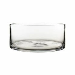 Best Pirce ❤️ Modern Vase And Gift Pack Of 4 PCS Clear Glass Cylinder Vase D-10" H-4" ✨