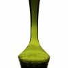 Hot Sale 🎁 Modern Vase And Gift Olive Green Glass Teardrop Style 2 Vase H-14.5" - Pack Of 6 PCS 👏