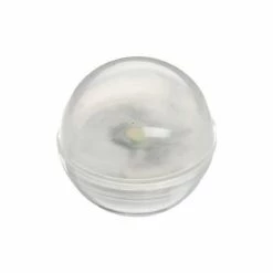 Promo ⌛ Modern Vase And Gift White LED Sphere Shape Submersible Light D-0.75 - Pack Of 25 PCS ⌛