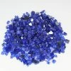 New 👍 Modern Vase And Gift Pack Of 30 LBS Blue Tempered Glass Reflective Fire Glass 0.5" 🔥