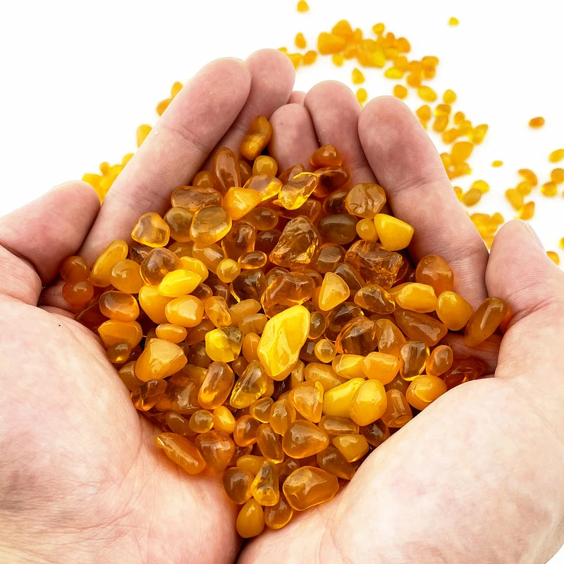 Coupon ๐ Modern Vase And Gift Pack Of 40 LBS Orange Sea Glass Pebbles โค๏ธ - Image 3