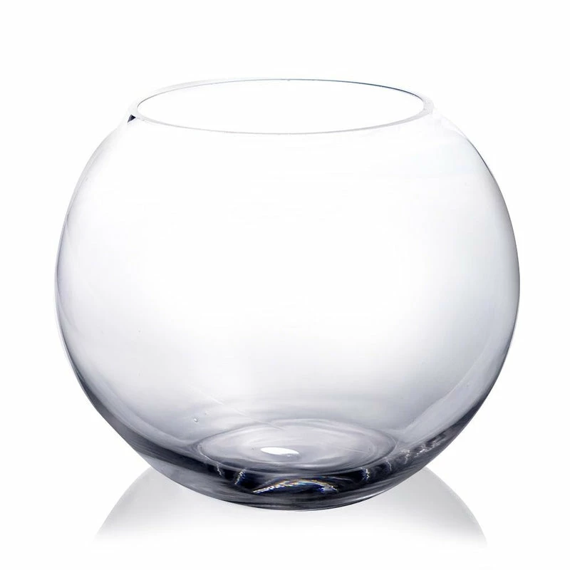 Deals π Modern Vase And Gift Pack Of 6 PCS Clear Glass Bubble Bowl H-8" O-6.5" D-10" π₯°