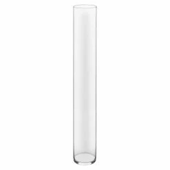 Deals 🎉 Modern Vase And Gift Pack Of 4 PCS Clear Glass Cylinder Vase D-4" H-28" 😉