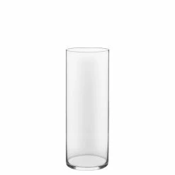Flash Sale ⌛ Modern Vase And Gift Pack Of 6 PCS Clear Glass Cylinder Vase D-5" H-14" 😍