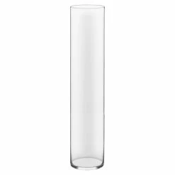 Best reviews of 👏 Modern Vase And Gift Pack Of 4 PCS Clear Glass Cylinder Vase D-5" H-24" 👏