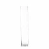 Top 10 ⭐ Modern Vase And Gift Pack Of 6 PCS Clear Glass Square Vase O-3.15" H-18" ✨