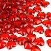 Wholesale 🤩 Modern Vase And Gift Pack Of 24 LBS Red Acrylic Vase Filler Heart Shaped D-1.18" 😍