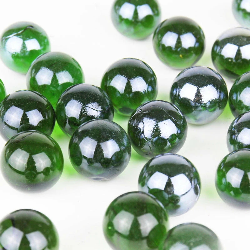 New π₯ Modern Vase And Gift Pack Of 42 LBS Green Glass Vase Filler Large Round Marble D-0.87" π― - Image 6