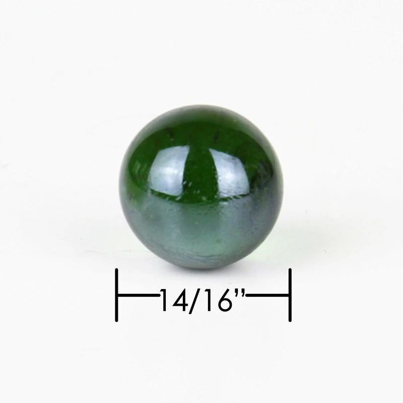 New π₯ Modern Vase And Gift Pack Of 42 LBS Green Glass Vase Filler Large Round Marble D-0.87" π― - Image 3