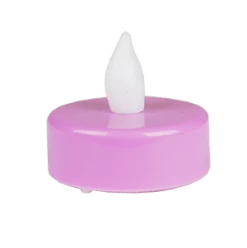 Best reviews of ✔️ Modern Vase And Gift Violet LED Round Shape Tealight Flameless Candle D-1.5 H-1.5 - Pack Of 720 PCS 🛒