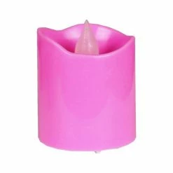 Buy 🧨 Modern Vase And Gift Violet LED Round Shape Voltive Flameless Candle D-1.5 H-1.5 - Pack Of 720 PCS 🎉