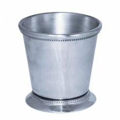 Cheapest 😀 Modern Vase And Gift Pack Of 24 PCS Silver Aluminum Julep Cup D-4.5 H-4.5 🌟