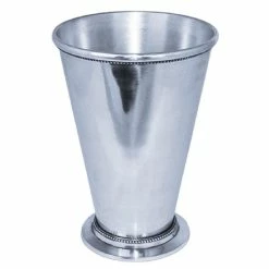 Outlet 🎁 Modern Vase And Gift Pack Of 12 PCS Silver Aluminum Julep Cup D-6 H-8.75 ✔️